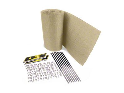 DEI Exhaust Wrap Kit - 4 and 6 Cylinder - Speed Sleeves - Tan