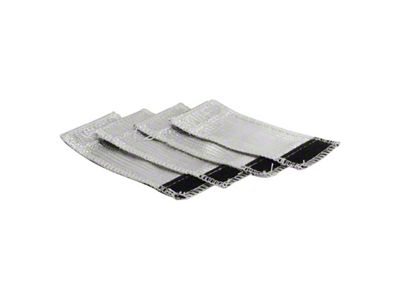 DEI Fuel Injector Covers; 4-Pack (Universal; Some Adaptation May Be Required)