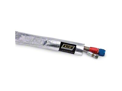 DEI Heat Sheath 1-1/4in I.D. x 3ft - Aluminized Sleeving - 10404