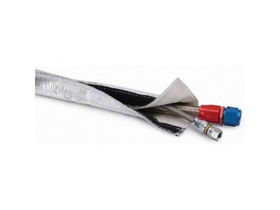 DEI Heat Shroud 1in I.D. x 3ft - Aluminized Sleeving - 10405