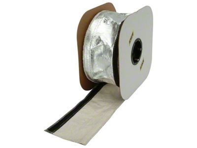 DEI Heat Shroud 2-1/2in x 50ft Spool - Aluminized Sleeving-Hook - 93487