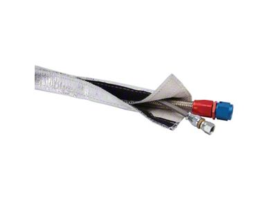 DEI Heat Shroud 3/4in I.D. x 3ft - Aluminized Sleeving - 10457