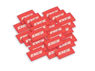DEI Hi-Temp Shrink Tube 18mm x 1.5in - Red - 10820