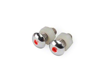 DEI LED Lighted Button Head Bolts Universal Accent Lighting - 2-pack - Red