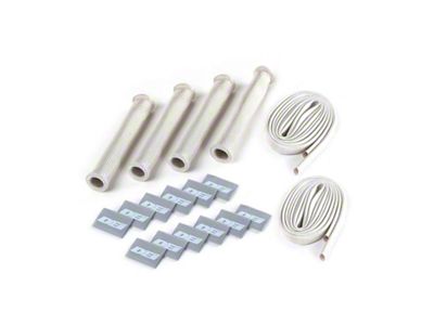 DEI Protect-A-Boot and Wire Kit; 4-Cylinder; Silver (Universal; Some Adaptation May Be Required)