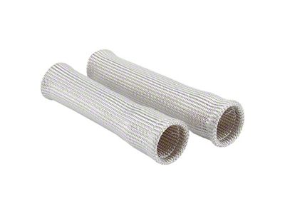 DEI Protect-A-Boot Sleeve - 1-1/4in I.D. x 6in - 2-pack - Silver