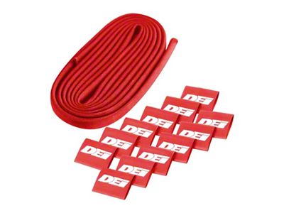 DEI Protect-A-Wire Kit; 4-Cylinder; Red (Universal; Some Adaptation May Be Required)