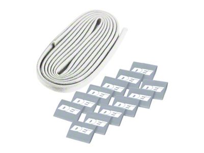 DEI Protect-A-Wire Kit; 4-Cylinder; Silver (Universal; Some Adaptation May Be Required)