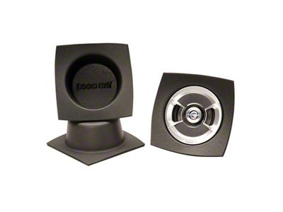 DEI Speaker Baffles 6-1/2in Round Slim Pair - 50331