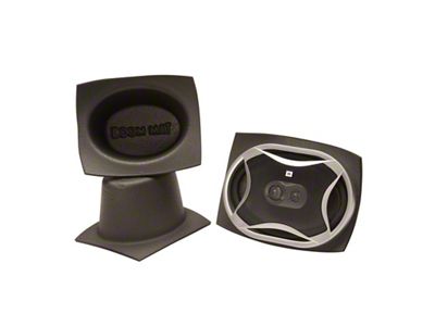 DEI Speaker Baffles 6in x 9in Oval Slim Pair - 50381