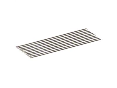 DEI Stainless Steel Locking Tie 20in - 10 per pack - 10203