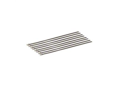 DEI Stainless Steel Locking Tie 8in - 8 per pack - 10201