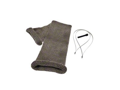 DEI Titanium 3in Knit Exhaust Sleeve - 36in - 10042