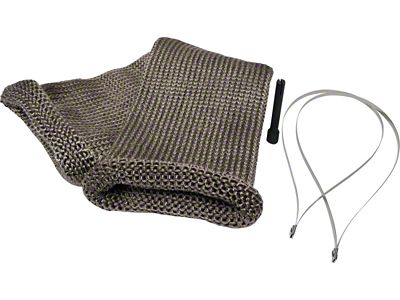 DEI Titanium 4in Knit Exhaust Sleeve - 24in - 10040