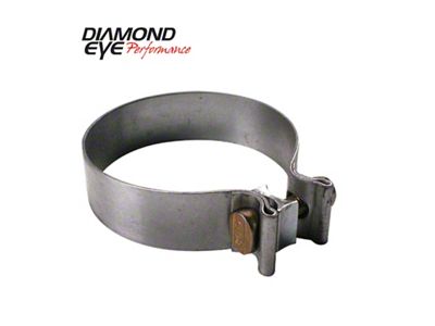 Diamond Eye Performance Band CLAMP 2-1/2in METRIC HARDWARE 409 SS - BC250S409