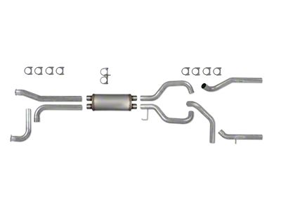 Diamond Eye Performance KIT 3-1/2in CB SPLIT DUAL GAS AL: NISSAN - K3522A