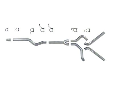Diamond Eye Performance KIT 4in CB MFLR RPLCMENT PIPE DUAL SS: - K4124S-RP