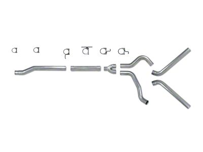 Diamond Eye Performance KIT 4in CB MFLR RPLCMENT PIPE DUAL SS: - K4340S-RP