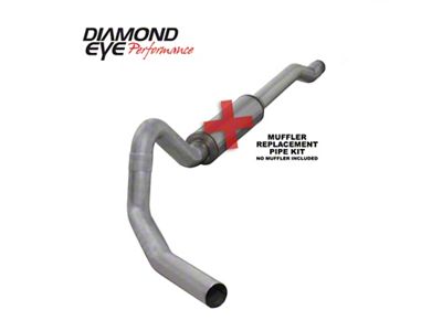 Diamond Eye Performance KIT 4in CB MFLR RPLCMENT PIPE SGL AL: - K4354A-RP