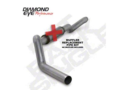 Diamond Eye Performance KIT 5in CB MFLR RPLCMENT PIPE SGL AL: - K5126A-RP