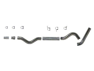 Diamond Eye Performance KIT 5in CB MFLR RPLCMENT PIPE SGL AL: - K5126S-RP