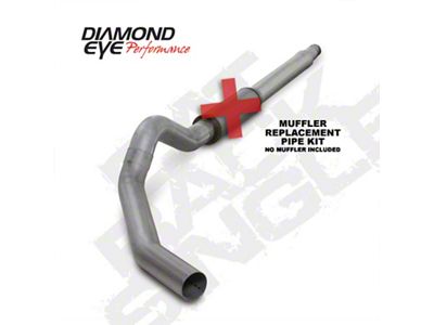 Diamond Eye Performance KIT 5in CB MFLR RPLCMENT PIPE SGL AL: - K5344A-RP
