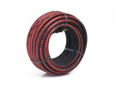 Dino-Hide Rubber Air Hose Assembly; 3/8-Inch x 50-Foot