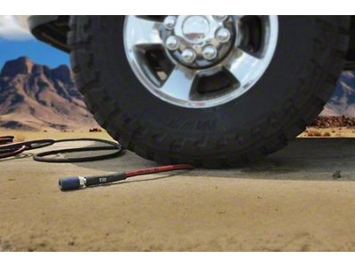 Dino-Hide Rubber Lead In Air Hose; 3/8-Inch x 3-Foot