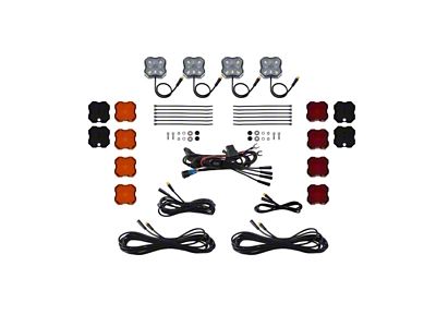 Diode Dynamics Single-Color Rock Light Installer Magnet Mount Kit 4-pack - DD7739