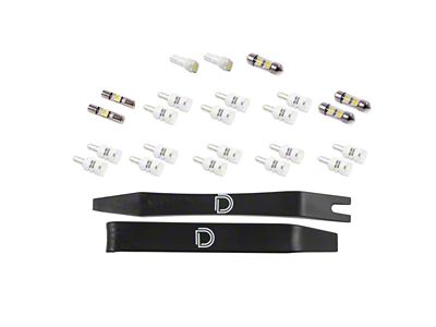 Diode Dynamics 03-09 Toyota 4Runner Interior LED Kit Cool White - DD0631