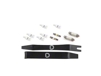 Diode Dynamics 06-10 Dodge Charger Interior LED Kit Cool White - DD0627