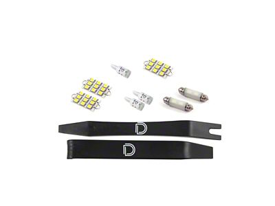 Diode Dynamics 09-14 Dodge Challenger Interior LED Kit Cool White - DD0624