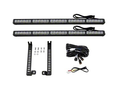 Diode Dynamics 14-19 Toyota 4Runner SS30 Dual Stealth Lightbar Kit - DD6766