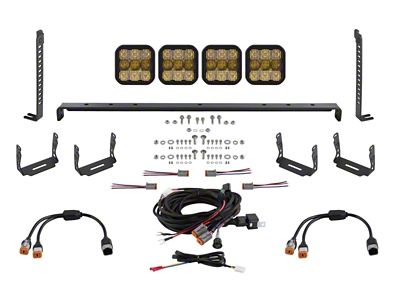 Diode Dynamics 14-23 Toyota 4Runner SS5 Stealth Grille LED 4-Pod - DD7543