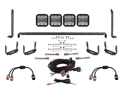 Diode Dynamics 14-23 Toyota 4Runner SS5 Stealth Grille LED 4-Pod - DD7544