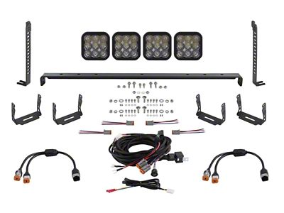 Diode Dynamics 14-23 Toyota 4Runner SS5 Stealth Grille LED 4-Pod - DD7546