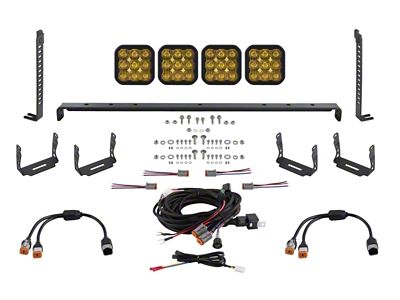 Diode Dynamics 14-23 Toyota 4Runner SS5 Stealth Grille LED 4-Pod - DD7549