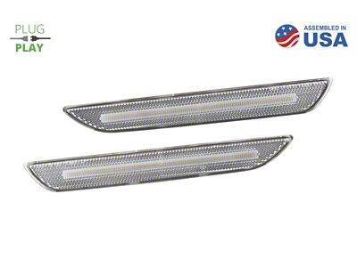 Diode Dynamics 15-21 EU/AU Ford Mustang LED Sidemarkers Clear Pair - DD5071