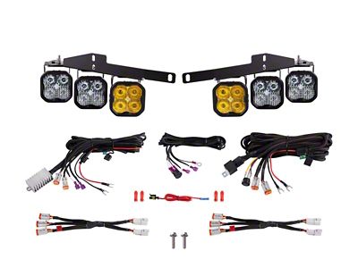 Diode Dynamics 17-20 Ford Raptor SS3 LED Fog Light Kit - DD6366