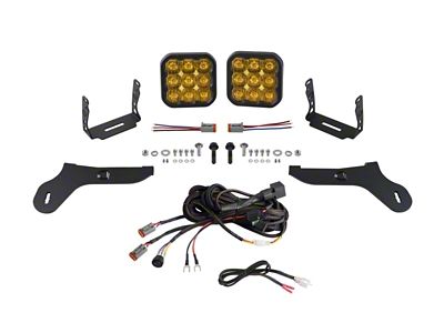 Diode Dynamics 17-20 Ford Raptor SS5 Bumper LED Pod Light