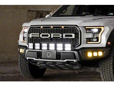 Diode Dynamics 17-20 Ford Raptor SS5 Grille CrossLink Lightbar Kit - DD7338