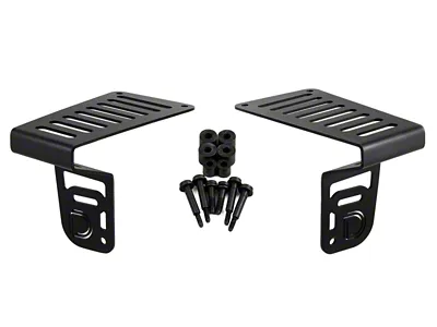 Diode Dynamics 18-21 Jeep JL Wrangler/Gladiator Cowl Mount LED Bracket - DD6089