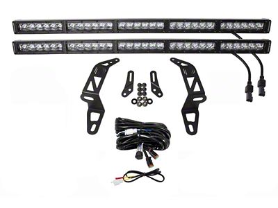Diode Dynamics 18-21 Jeep JL Wrangler/Gladiator SS30 Bumper Bracket Kit - DD6083