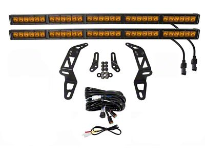 Diode Dynamics 18-21 Jeep JL Wrangler/Gladiator SS30 Bumper Bracket Kit - DD6086