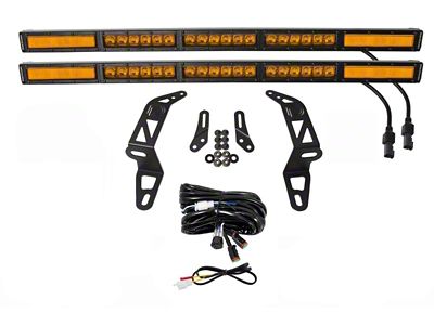 Diode Dynamics 18-21 Jeep JL Wrangler/Gladiator SS30 Bumper Bracket Kit - DD6088