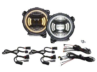 Diode Dynamics 18-23 Jeep JL Wrangler Elite Max LED Headlamps - DD5165