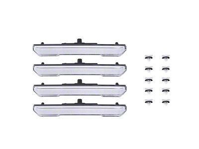 Diode Dynamics 20-21 Sierra 2500/3500 HD LED Sidemarkers Clear Set - DD5125