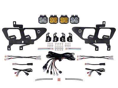 Diode Dynamics 21-22 Ford F-150 SS3 LED Fog Pocket Kit - DD7311