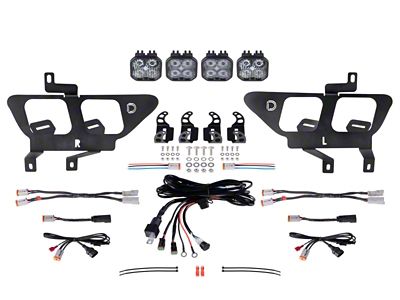 Diode Dynamics 21-22 Ford F-150 SS3 LED Fog Pocket Kit - DD7314