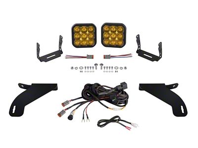 Diode Dynamics 21-22 Ford F-150 SS5 Bumper LED Pod Light - DD7329